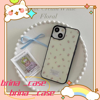 ❤️จัดส่งภายใน 24 ชม❤️ เคสไอโฟน 11 12 13 14 Pro Max เรียบง่าย ดอกไม้  แฟชั่น ระดับสูง น่ารัก Case for iPhoneป้องกันการตก