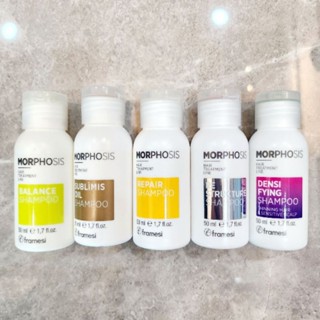 Framesi Morphosis Shampoo 50ml (แชมพูขนาดพกพา) Repair/Densifying/Balance/Sublimis/Restructure