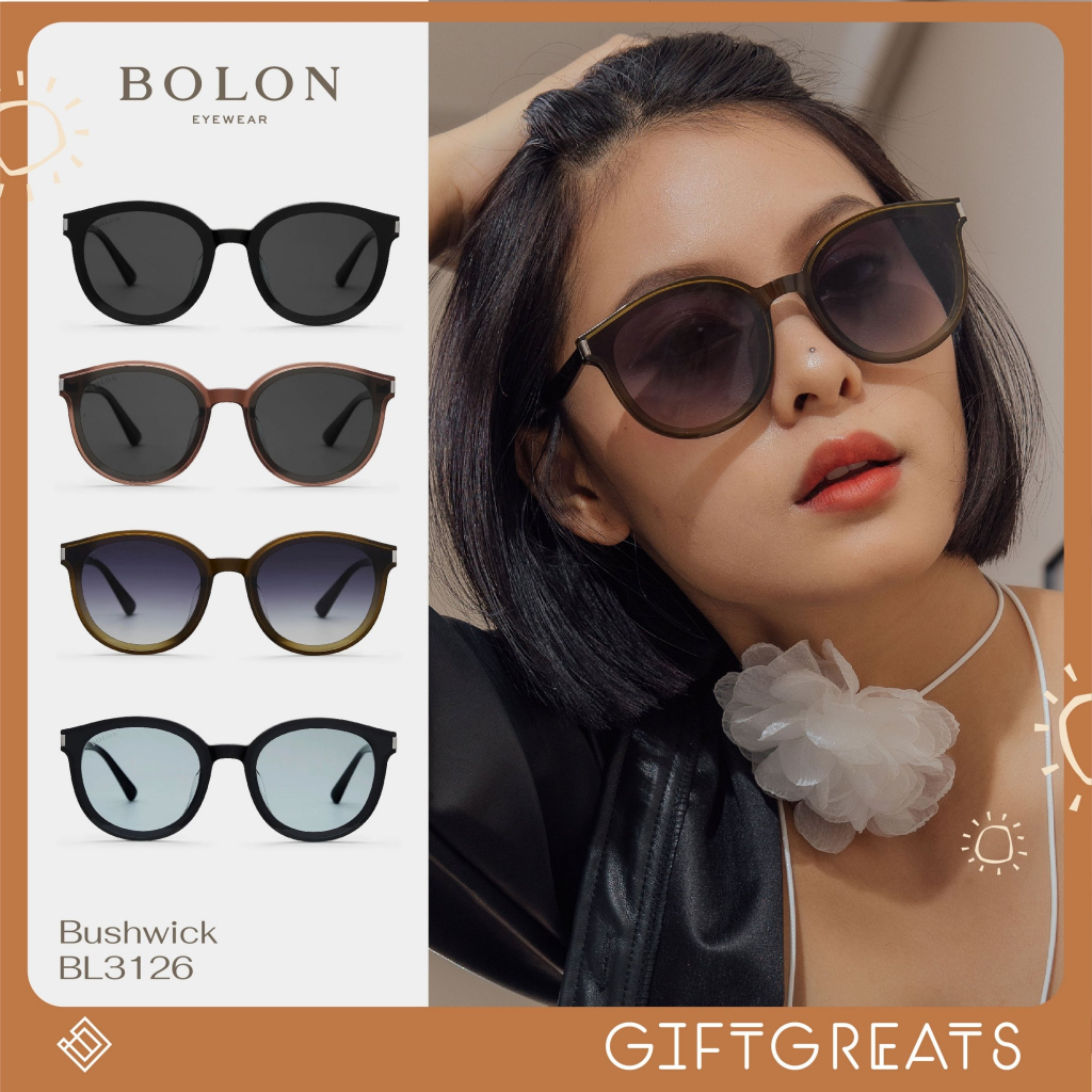 แว่นกันแดด BOLON Bushwick BL3126 - SS23 Bolon Eyewear sunglasses โบลอน giftgreats