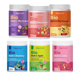 (1กระปุก) วิตซีถัง Bio Multi C Mix มี 6 รสให้เลือก