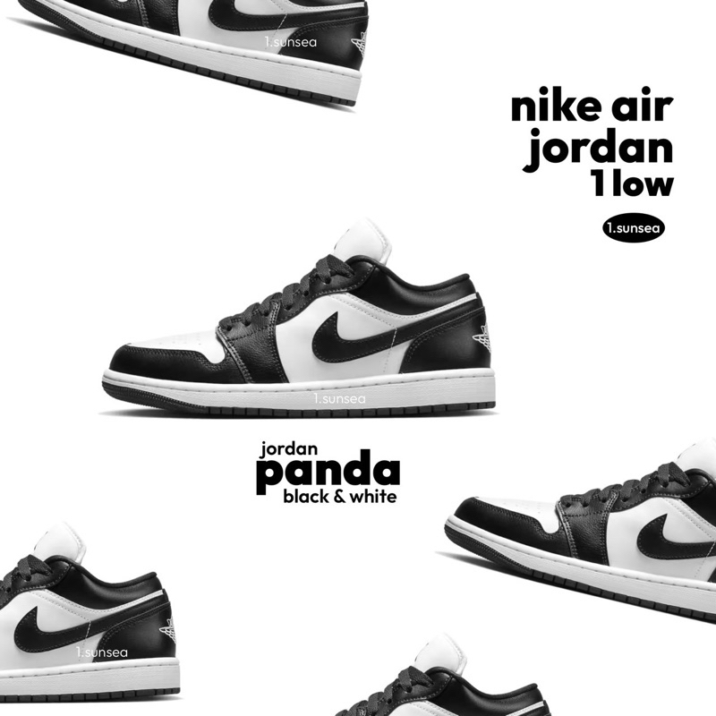 Nike Air Jordan 1 Low "Panda" ของแท้1000%