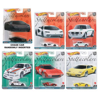 รถเหล็ก Hotwheels Set Spettacolare 5คัน ล้อยาง