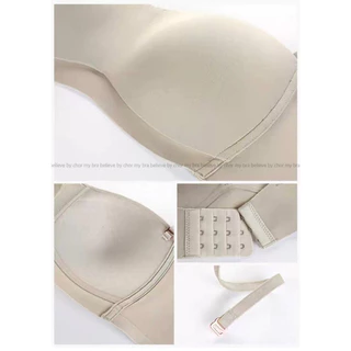 New6020 พร้อมส่ง32-38🎠บราเกาะอกไร้ขอบไร้โครง สายถอดออกได้