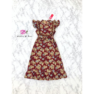 ราคาถูกที่สุด!!  Widelia @ Real Vintage Maxi dress แม็กซี่เดรสตัวยาว