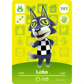 Animal Crossing Amiibo cards ของแท้ Series 4 No. 382