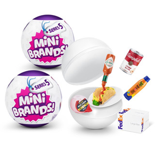 (ของแท้100%) ใหม่ล่าสุด! 5 Surprise Mini Brands Series 5 (2 Pack) by ZURU