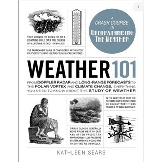 หนังสือ​ Weather 101 A Crash Course In Understanding The Weather (English /EbookPDF) ภาษาอังกฤษ​