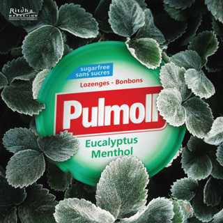 Pulmoll Eucalyptus Candies พูลมอลยูคาลิปตัสแคนดี้ 45 กรัม