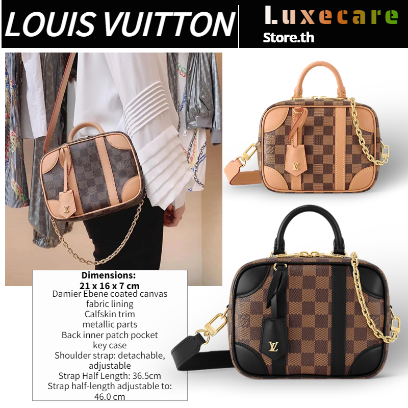 Louis Vuitton Valisette BB Mini Luggage Brown Cloth ref.264716 - Joli Closet