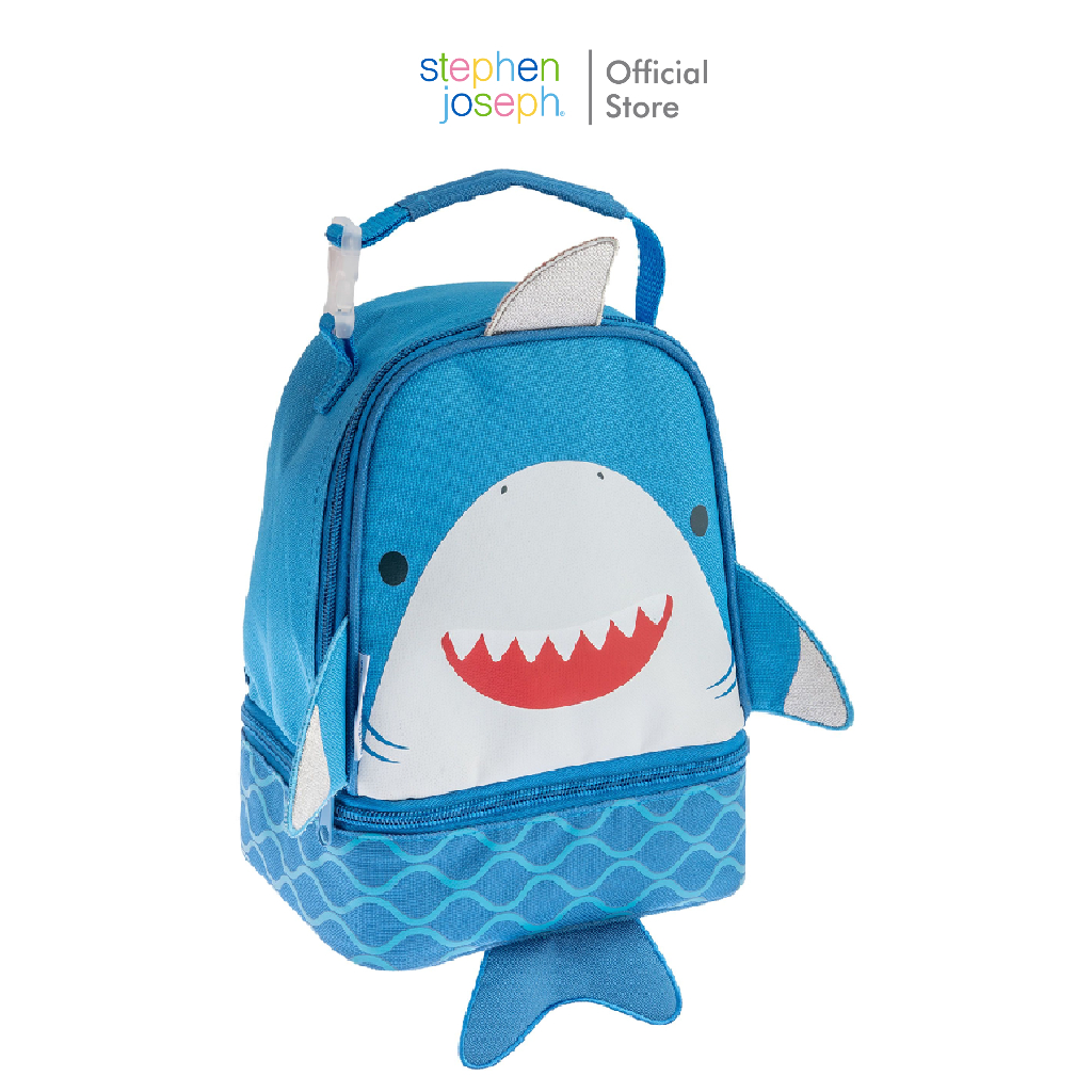 Stephen joseph กระเป๋าใส่อาหารเก็บอุณหภูมิ ยอดนิยมจากอเมริกา LUNCH PALS SHARKS23