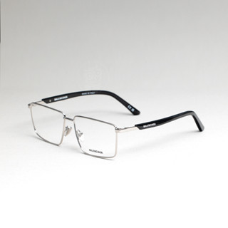 กรอบแว่นตา BALENCIAGA รุ่น BB0247O 001 SIZE 58 MM. (SILVER-SILVER-TRANSPARENT)