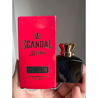 น้ำหอมมินิ 🌈🌈 Mini JPG Scandal Le Parfum EDP intense pour homme 7 ml ☁️☁️ น้ำหอมชนิดพกพา มินิแท้