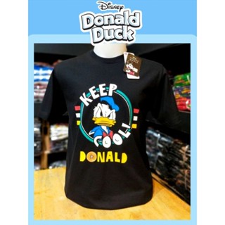 เสื้อDisney ลาย Donald Duck สีดำ (MK-051)