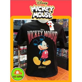 เสื้อDisney ลาย Mickey Mouse สีดำ (MK-082)