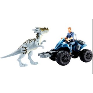 Jurassic world หุ่น Owen ล่าไดโนเสาร์ off-road ATV