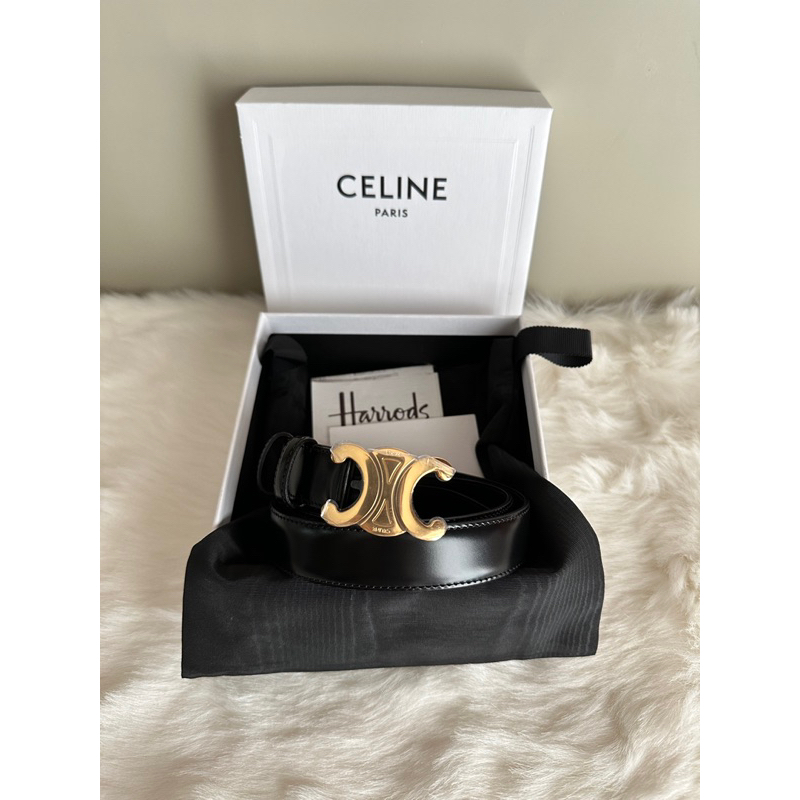 Like new Celine เข็มขัด ขนาด2.5 ความยาว 80 y.23