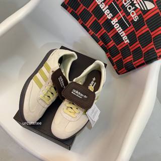 (พร้อมส่ง ของแท้ 100%) Adidas wales bonner nubuck samba 23SS🤎🧸🎧 กิมมิคตรงลิ้นที่พับได้นี่น่ารักมากๆ 👼🏻