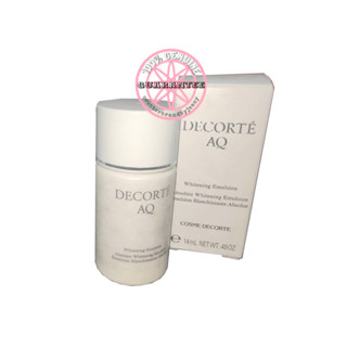 COSME DECORTE AQ Whitening Emulsion 14mL