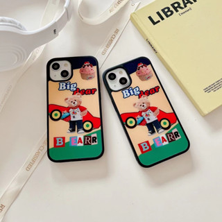 💲คูปองเคลม💲เคสไอโฟน case for iphone 11 12 หมีย้อนยุค เคส 14 13 12 11 pro max ป้องกันการตก ป้องกันรอยขีดข่วน กันกระแทก