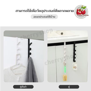 ที่แขวนของหลังประตู ตะขอเกี่ยวหลังประตู หลังตู้ ที่แขวนหลังประตู ตะขออเนกประสงค์ ไม่ต้องเจาะ ทนทาน ประหยัดพื้นที่