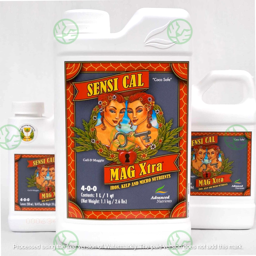 ขวดแท้  ปุ๋ย Sensi Cal Mag Xtra 250mL 500mL 1L Advanced Nutrients ขวดปิดผนึกโดยผู้ผลิต CalMag Cal-Mag Botanicare