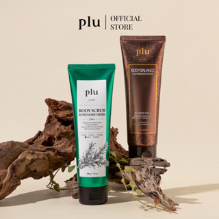 PLU BODY SCRUB 200G + BODY BALANCE THE PREMIUM EDITION 180G