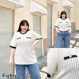 🔥Plussize🔥เสื้อคนอ้วน🔥  S รอบอก(bust) 48”สะโพก(hip) 52”        M รอบอก(bust) 52”สะโพก(hip) 56”