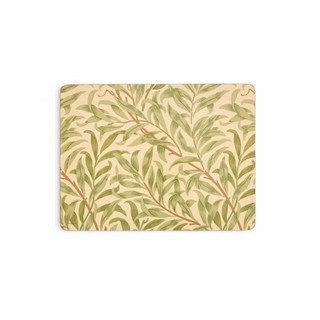 แผ่นรองจาน Spode Morris &amp; Co. Willow Bough 6 Placemats, Green