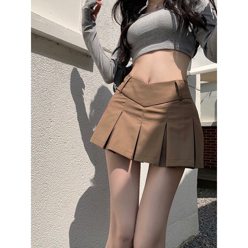 กระโปรงเทนนิส BunnyJ. พรีสสั้น ผ้าดีงานCustomสไตล์เกาหลี  มีซับในตัว เหมือนในMV Super shy Newjeans พร้อมส่งจากไทย ราคา ถูกที่สุด ดีลบีเคเค แกลเลอรีภาพที่ 5