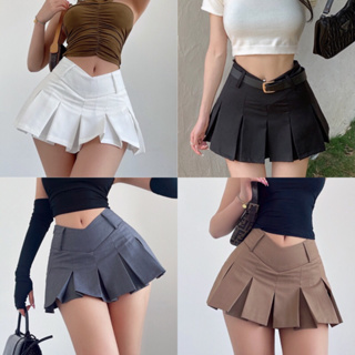 กระโปรงเทนนิส BunnyJ. พรีสสั้น ผ้าดีงานCustomสไตล์เกาหลี🇰🇷 ม…