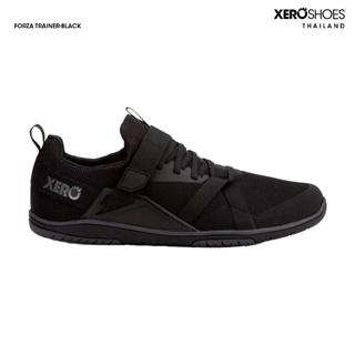 XERO SHOES Barefoot shoe รองเท้าผ้าใบรุ่น FORZA TRAINER ผู้ชาย สี Black รองเท้าเทรนนิ่ง FTM-BLK