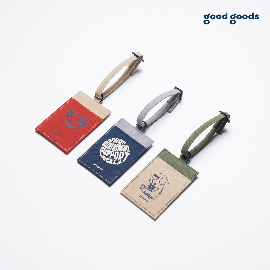 การ์ดใส่นามบัตร พร้อมสายคล้องคอ Good Goods