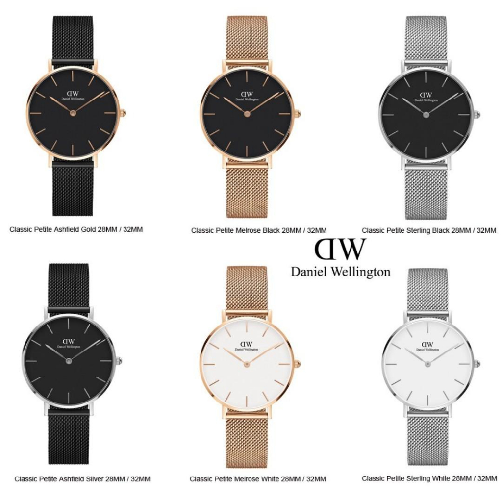 HITZ TIME นาฬิกา Daniel Wellington นาฬิกาข้อมือผู้หญิง นาฬิกาผู้ชาย แบรนด์เนม ของแท้ Brand DW Watch 