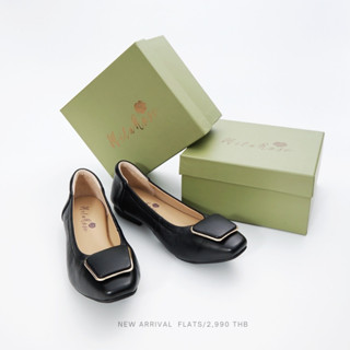 รองเท้าหนังแกะรุ่นใหม่ล่าสุด NEW Arrival Flats 3589-X12 Size 35-41