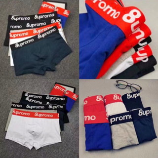 Hot!!! กางเกงในชาย Supreme ทรงTrunk ผ้าcotton