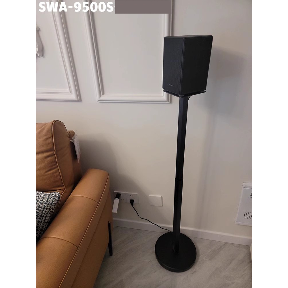 ขาตั้งลำโพง samsung Q990D Q990C Q930 9500S สูง 75-120cm ปรับระดับได้ซ่อนไฟสายได้