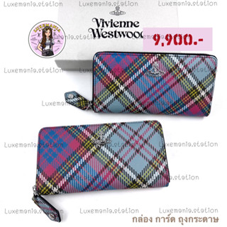 👜: New!! Viviene Westwood Zippy Wallet‼️ก่อนกดสั่งรบกวนทักมาเช็คสต๊อคก่อนนะคะ‼️