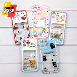 Oppo A5/A9 2020/A15/A16/A17/A57 2022/A74 5G./A78 5G./A93 4G./Reno4 4G.เคสนิ่ม TPU กันเลนส์กล้อง ด้านหลังพิมพ์ลายการ์ตูน