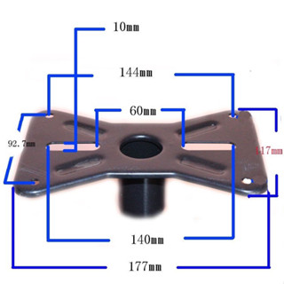 ที่สวมขาตั้งตั้งลำโพง ขนาดศูนย์กลาง37mm เป็นเหล็กแข็ง แถมน็อต1 ตัว ใช้กับขาตั้งโปรเจคเตอร์ที่มีขนาดเท่ากันได้