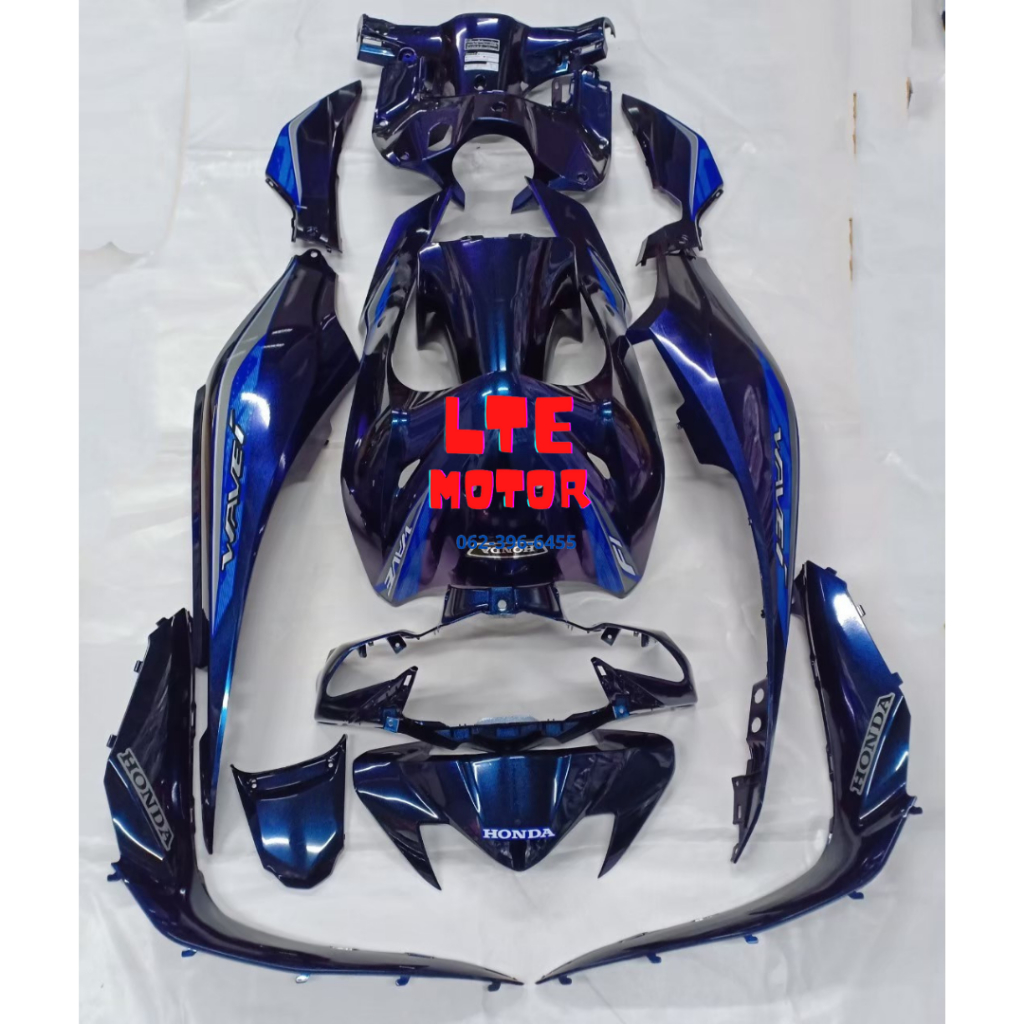 ชุดสี เฟรม  Honda wave 110i เวฟ 110 i ไฟแอลอีดี wave110i new LED  ครบคัน 13 ชิ้น รถปี 2019-2020 พร้อ