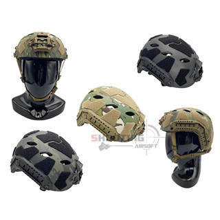 หมวก Fast SF Super High Cut Helmet รุ่นปรับท้ายทอย (Lightweight Version)