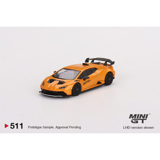 MINI GT No.511 Lamborghini Huracán STO Arancio Borealis MGT00511-R