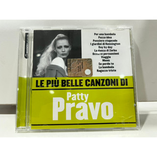 1   CD  MUSIC  ซีดีเพลง     LE PIÙ BELLE CANZONI    Patty Prave    (N1H43)