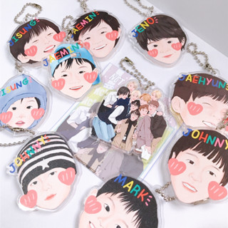 (พร้อมส่ง) พวงกุญแจ NCT keychain ลายเยอะมาก จอห์นนี่ โดยอง เตนล์ แจฮยอน มาร์ค แฮชาน แจมิน จองอู แจฮยอน