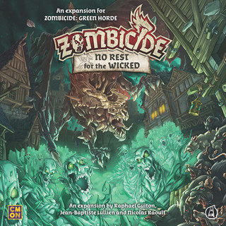 Zombicide: Green Horde – No Rest for the Wicked (Expansion) + Liam (Kickstarter Exclusive) [BoardGame]