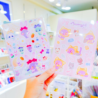 สติ๊กเกอร์แมวมิสไนท์ Bunny-Kitten [MISSNIGHT]