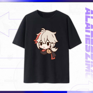 เกม Genshin Impact เกมเสื้อยืด(S-5XL) Sangonomiya KokomiKaedehara Kazuha เสื้อผ้า