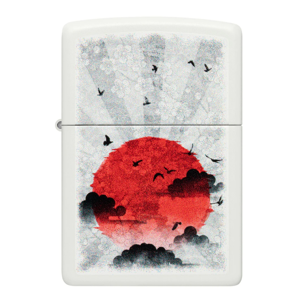 ซิปโป้ รุ่น CI418224 Red Moon Design ของแท้ รับประกันตลอดชีวิต นำเข้าและจำหน่ายโดยตัวแทนจำหน่าย