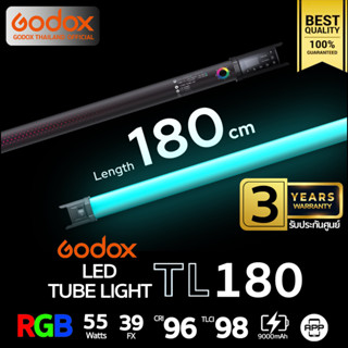 Godox LED TL180 RGB 55W 2700-6500K 9000mAh - รับประกันศูนย์ Godox Thailand 3ปี ( Stick, Tube )