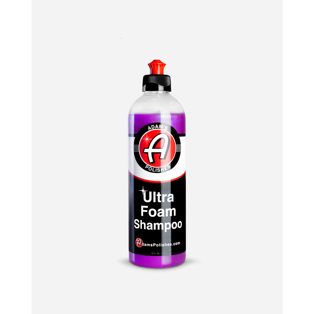 Adam's Ultra Foam Shampoo (16 oz/473 ml) แชมพูล้างรถสูตรเข้มข้นสูง ขนาด 16 oz / 473 ml